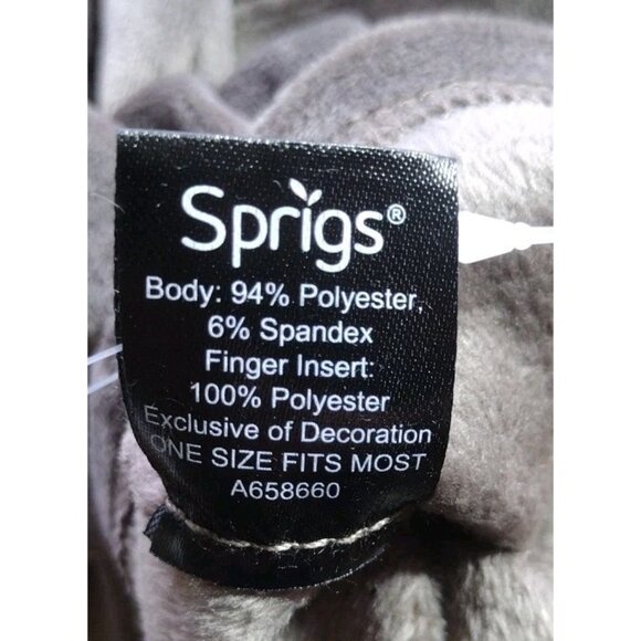 Sprigs Gloves Womens Velvet Perfect Fit Texting Chocolate Brown - Picture 7 of 7